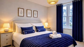 2 bedrooms, iron/ironing board, free WiFi, bed sheets