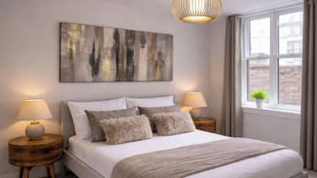 2 bedrooms, iron/ironing board, free WiFi, bed sheets