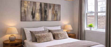 2 Schlafzimmer, Bügeleisen/Bügelbrett, kostenloses WLAN, Bettwäsche