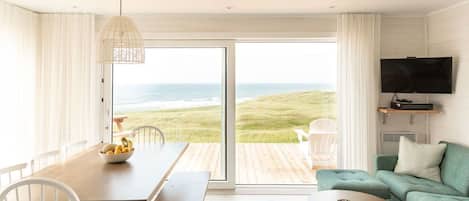 Smart TV, DVD player, books