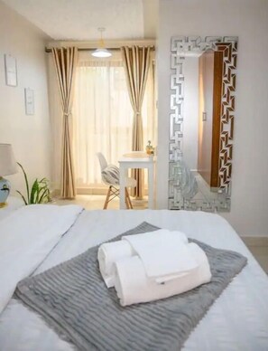 1 chambre, fer et planche à repasser, Wi-Fi, draps fournis