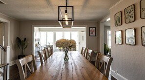 Dining - Riverfront Shore House w/ Ocean View, Private Beach, 6 Bedrooms and Lots of Toys (Brielle)
