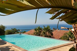 Apartment | Pool - Luxury sea View, With Infinity Pool in Sicily (Cefalù)