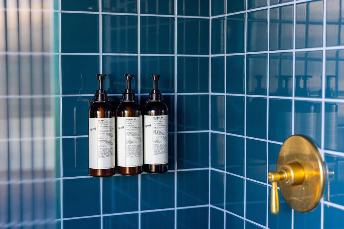 Free toiletries, hair dryer, bathrobes, slippers