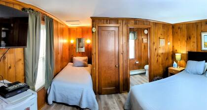 Room 6 - Riverside Motel - 1 Queen, 1 Twin