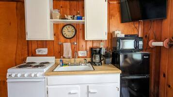 Refrigerador y parrilla de estufa