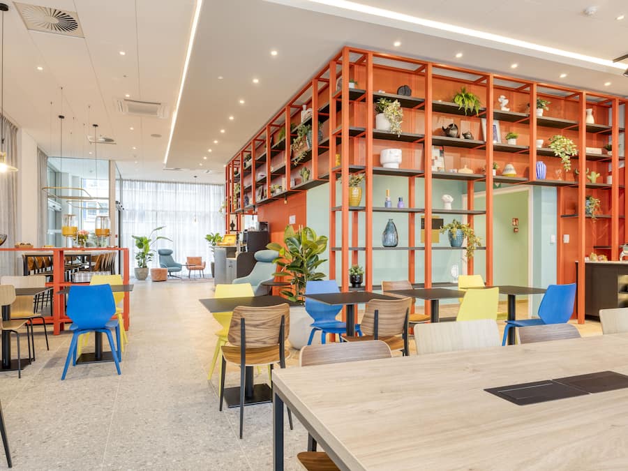 Daily buffet breakfast (EUR 18 per person)