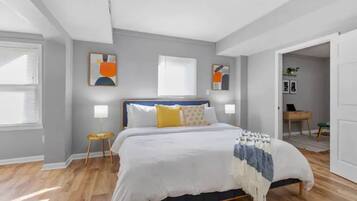 5 bedrooms, desk, iron/ironing board, free WiFi