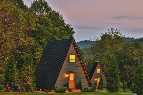 Modern, unique cabin minutes away from Old Rag Mountain