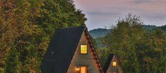Modern, unique cabin minutes away from Old Rag Mountain