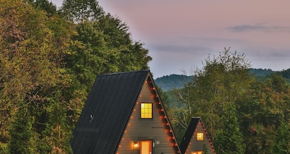 Modern, unique cabin minutes away from Old Rag Mountain