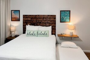 2 bedrooms, iron/ironing board, Internet, bed sheets