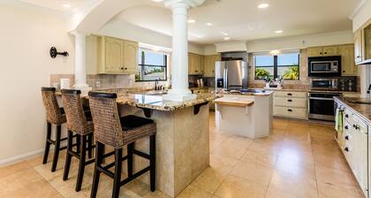 SUNRISE BAY ESTATE! 5700 sq. ft. Game Room! Huge salt water pool/hot tub