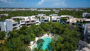 Aerial view - YAAXLUM - Luxury Oasis in Tulum (Tulum)