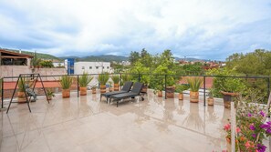 Deluxe-Apartment | Terrasse/Patio