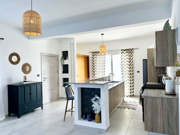 Private kitchen - Spring Break in Dominicus Beach, 2bed, 2bath condo (Dominicus)