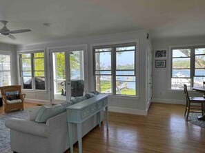 TV, foosball, offices, printers