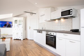 Fridge, microwave, oven, dishwasher - Apartment in Ika with Seaview, Balcony, Air condition, WIFI (5025-2) (Ika)