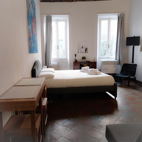 1 Schlafzimmer, Bügeleisen/Bügelbrett, kostenloses WLAN, Bettwäsche