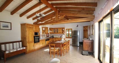 GĂźte le Mounard 1 BIRON - 10 persons private heated pool