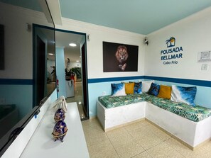 Living area - Pousada BellMar (Cabo Frio)