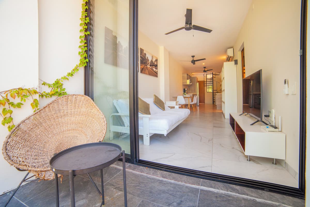 Exclusive Apartment, Terrace | Living area