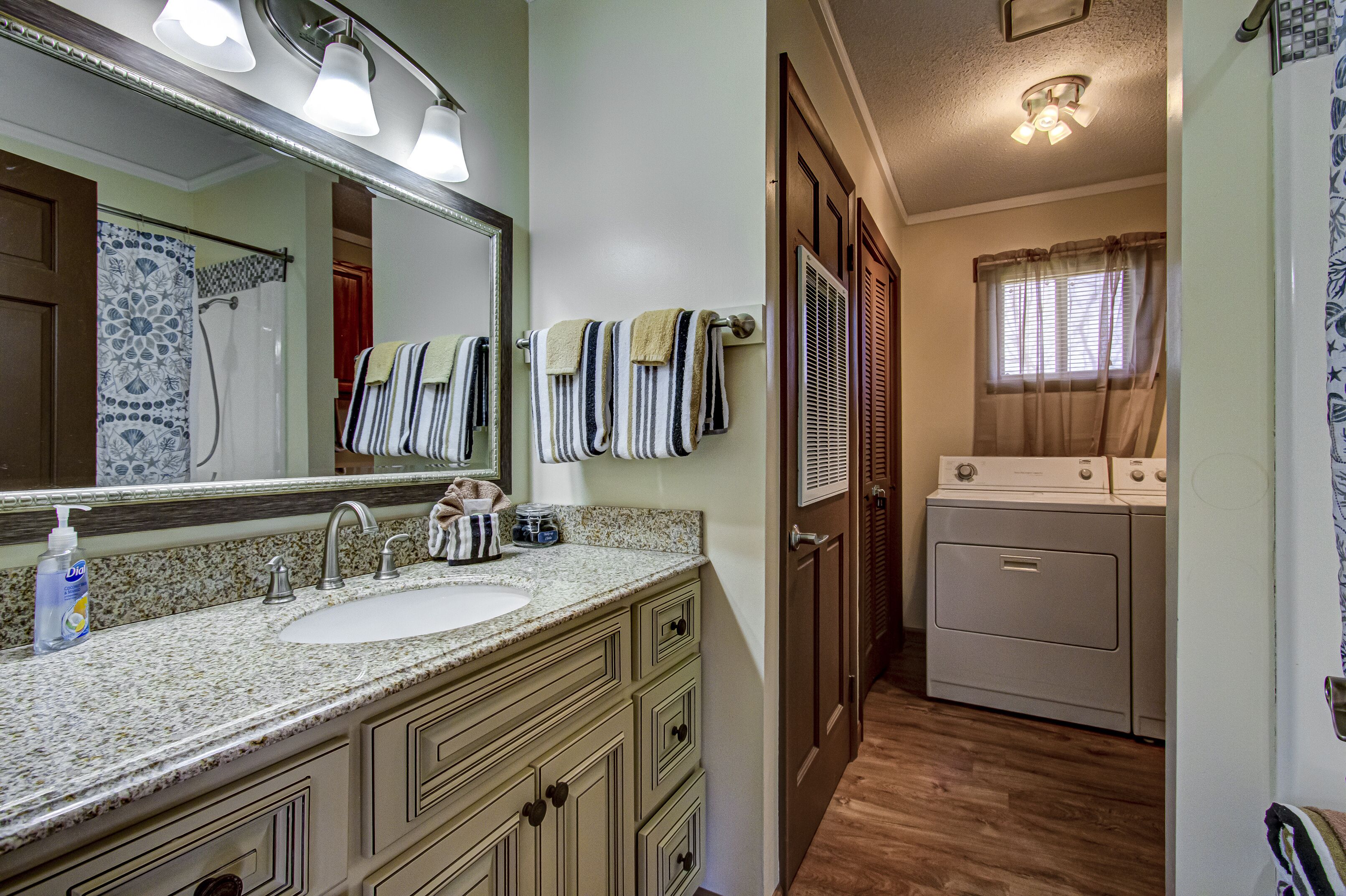 Towels, toilet paper