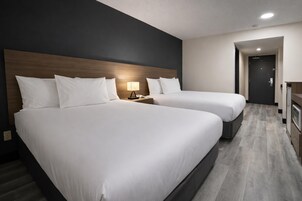 Quarto standard, 2 camas Queen, para não fumantes | Wi-Fi de cortesia