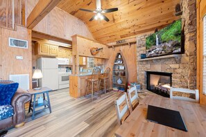 Dining - By & By- 2 Bed1 Bath with Hot Tub, Dog Friendly (Dahlonega)