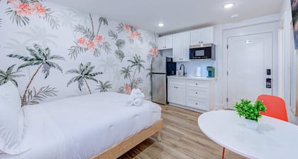 In Living Coral Studio Apartment