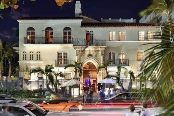 Former Versace Mansion is just two blocks away.
