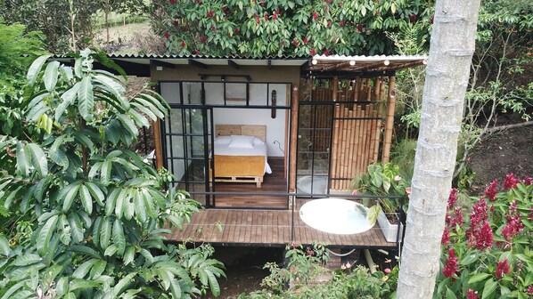 Deluxe Cabin | Front of property - EcoHotel Alma (Calarcá)