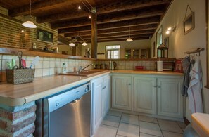 Microwave, oven, dishwasher, highchair
