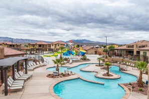 A heated pool - Paradise Retreat 94 & 96 | Neighboring Homes, Kid Friendly w/ Hot Tub's, Private Pool, Game Stations (Santa Clara)