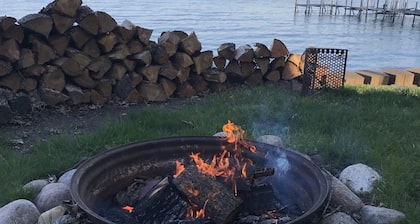 East Lake Okoboji lakeside cabin