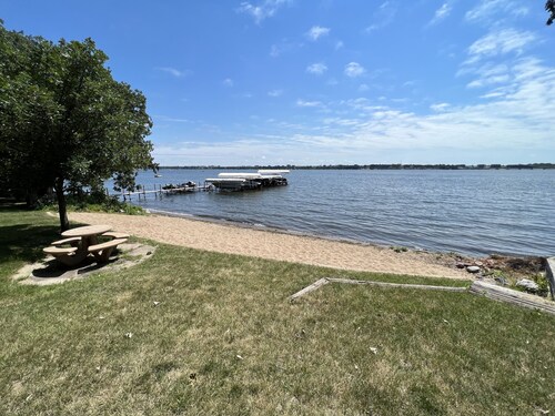 East Lake Okoboji lakeside cabin