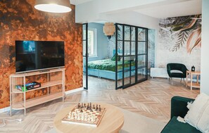2 chambres, lit parapluie, Wi-Fi gratuit, draps fournis
