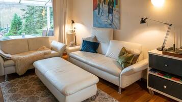 Fernseher, DVD-Player, Stereoanlage