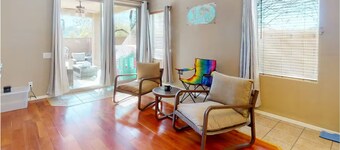 NEW! Amazing North Peoria Home with Outdoor SPA,  TVs, Hiking Backyard Trail 