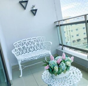 Property grounds - Entire apartment 3 comfortable rooms in a central area 2 covered parking spaces (Santo Domingo)