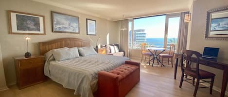 1 bedroom, desk, iron/ironing board, WiFi