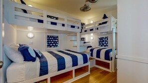 5 chambres, accès au Wi-Fi (inclus), literie fournie
