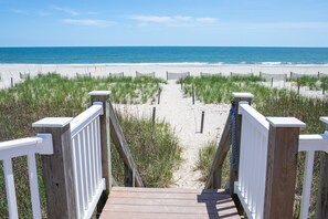 Accommodatie ligt op het strand