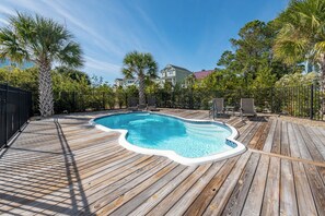 Pool - Hobbs Realty - “Cadeau De Maman” | 3BR w/ Private Pool & Stunning ICW + Marsh Views (Holden Beach)