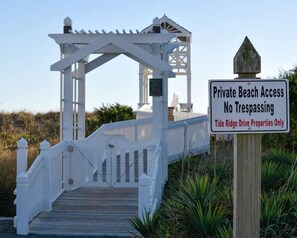 Enceinte de l’hébergement