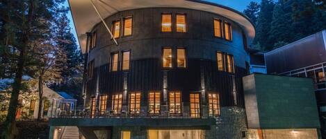 Fassade der Unterkunft