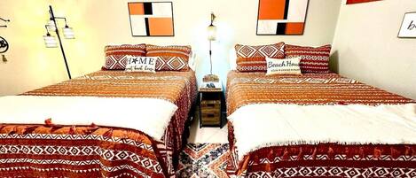 Iron/ironing board, free WiFi, bed sheets