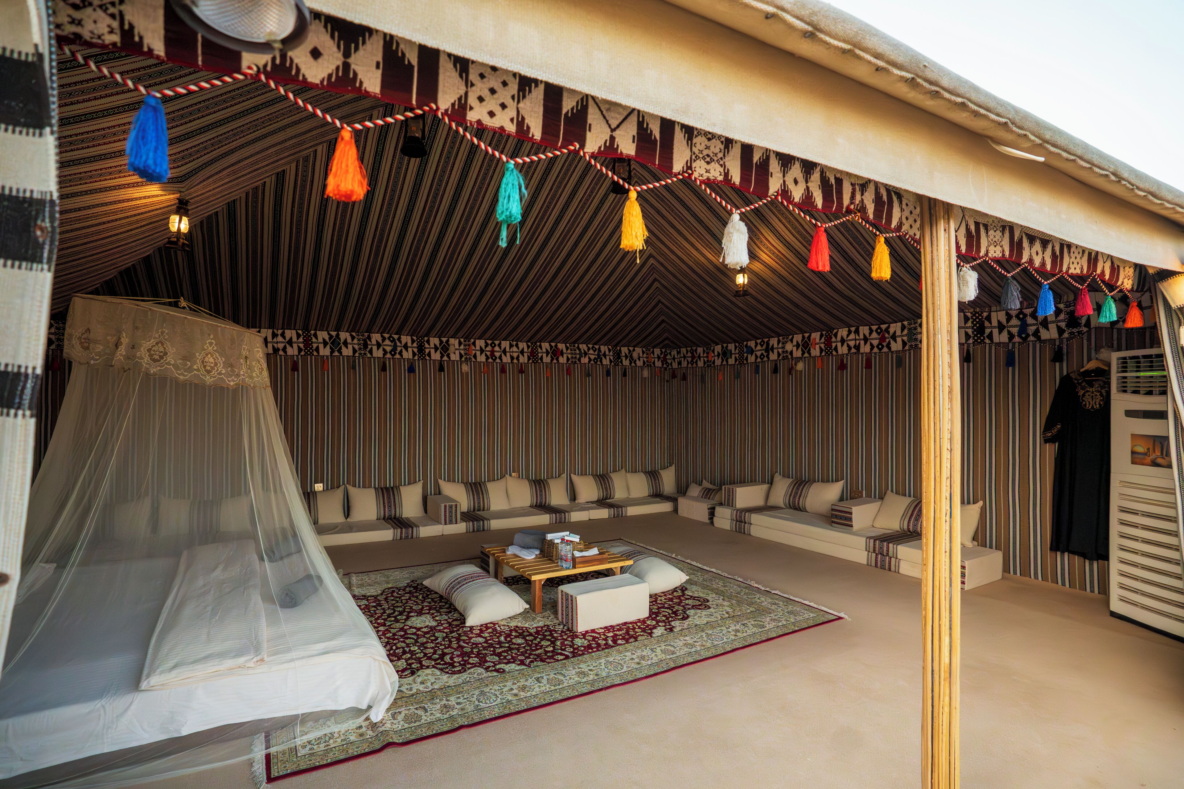 Signature Tent With Camp Activities | 1 bedroom, minibar (free items), rollaway beds (free), bed sheets