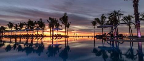 Innenpool, Außenpool