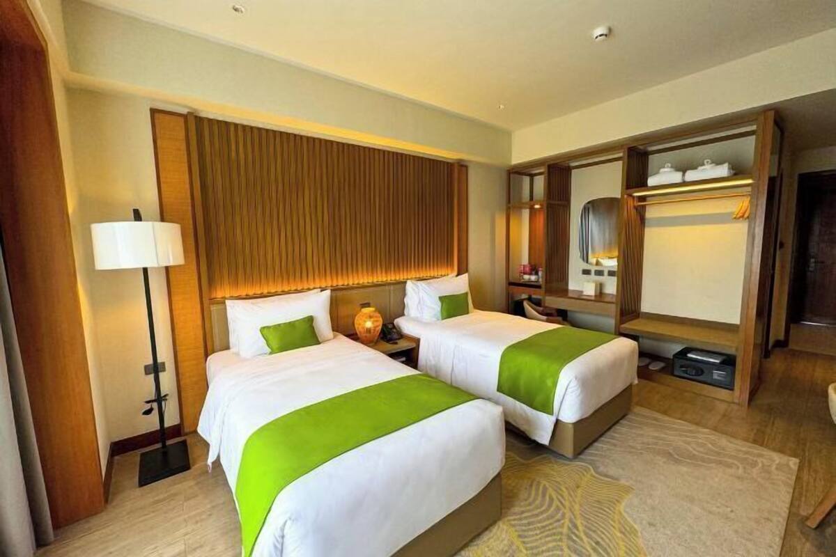 Ropa de cama hipoalergénica y minibar 